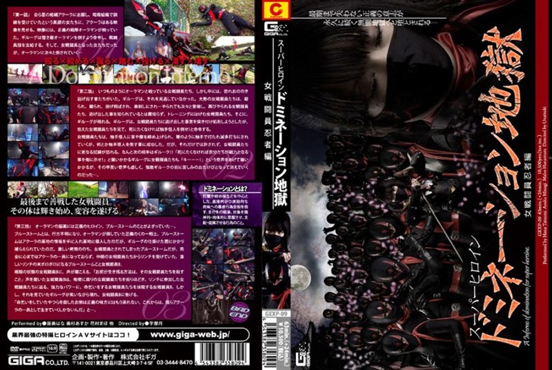 スーパーヒロイン ドミネーション地獄 女戦闘員忍者編